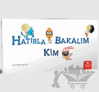 Hatırla Bakalım Kim – Olivier Tallec – Redhouse Kidz Yayınları kitap kapağı