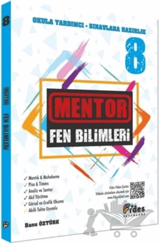 8. Sınıf Mentor Fen Bilimleri Soru Bankası – Banu Öztürk – Fides Yayıncılık kitap kapağı
