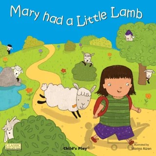 Mary Had a Little Lamb – Kolektif – Child's Play kitap kapağı