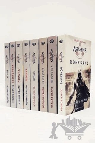 Assassin's Creed 8 Kitap Set – Oliver Bowden – Epsilon Yayınevi kitap kapağı