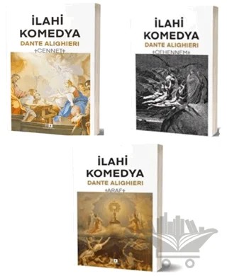 İlahi Komedya Cennet - Cehennem - Araf (3 Kitap Takım) – Dante Alighieri – Mirhan Kitap kitap kapağı