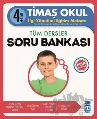 4. Sınıf Tüm Dersler Soru Bankası – Celal Akbaş – Timaş Okul kitap kapağı