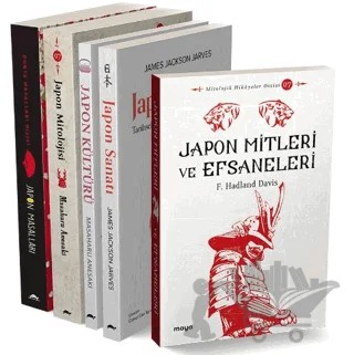 Maya Japon Seti - 5 Kitap Takım – F. Hadland Davis, James Jackson Jarves, Masaharu Anesaki, Yei Theodora Ozaki – Maya Kitap kitap kapağı
