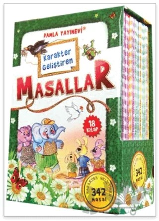 Karakter Geliştiren Masallar (18 Kitap) – Kolektif – Damla Yayınevi kitap kapağı