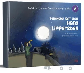 Teleskobu İcat Eden Hans Lippershey – Nagihan Yılmaz – Kırmızı Ada Yayınları kitap kapağı