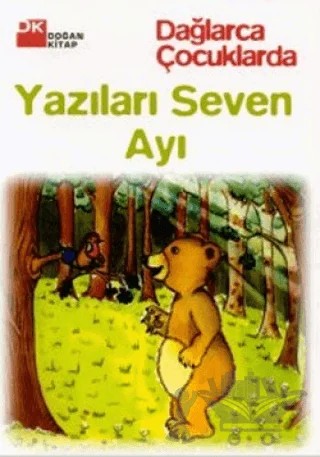 Yazıları Seven Ayı – Fazıl Hüsnü Dağlarca – Doğan Kitap kitap kapağı