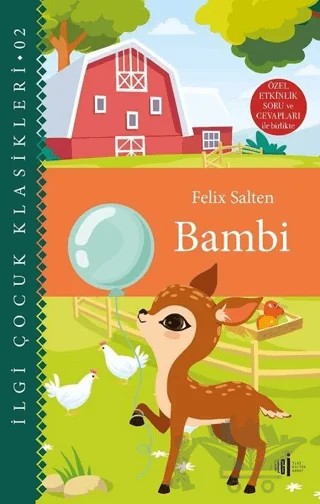 Bambi – Felix Salten – İlgi Kültür Sanat Yayınları kitap kapağı