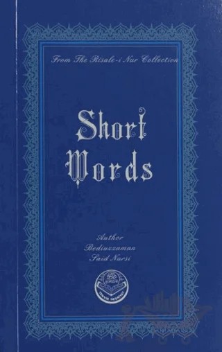 Short Words – Bediüzzaman Said Nursi – Tenvir Neşriyat kitap kapağı