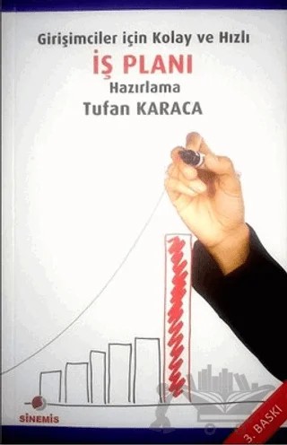 Girişimciler için Kolay ve Hızlı İş Planı Hazırlama – Tufan Karaca – Sinemis Yayınları kitap kapağı