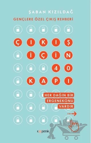 Çıkış İçin 40 Kapı – Şaban Kızıldağ – Kopernik Kitap kitap kapağı