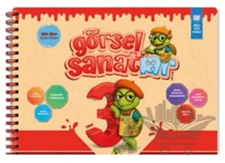 3. Sınıf Görsel Sanatlar Defteri – Kolektif – Tosba Yayınları kitap kapağı