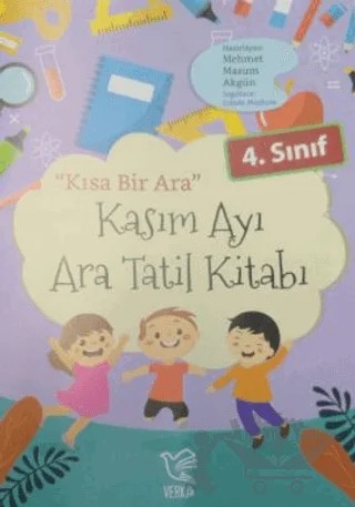 4. Sınıf Kasım Ayı Ara Tatil Kitabı – Kolektif – Verka Yayınları kitap kapağı