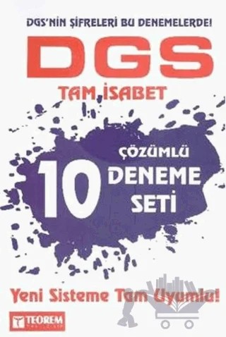 DGS Tam İsabet - 10 Çözümlü Deneme Seti – Kolektif – Teorem Yayıncılık kitap kapağı