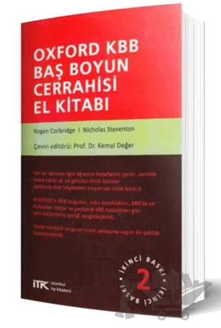 Oxford KBB Baş Boyun Cerrahisi El Kitabı – Nicholas Steventon, Rogan Corbridge – İstanbul Tıp Kitabevi kitap kapağı