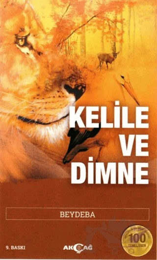 Kelile ve Dimne – Beydeba – Akçağ Yayınları kitap kapağı