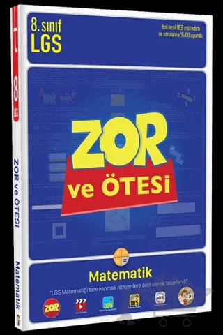 8. Sınıf LGS Zor ve Ötesi Matematik Soru Bankası – Kolektif – Tonguç Akademi kitap kapağı