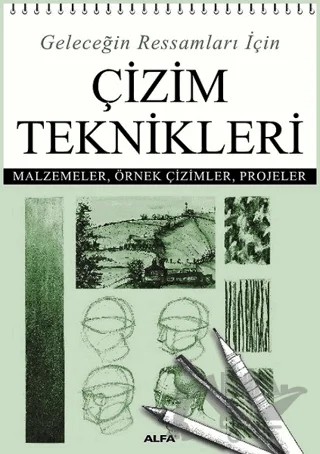Geleceğin Ressamları İçin Çizim Teknikleri – Peter Stanyer – Alfa Yayınları kitap kapağı