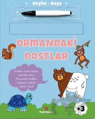 Keşfet Boya Ormandaki Dostlar – Feyyaz Ulaş – Yeti Kitap kitap kapağı