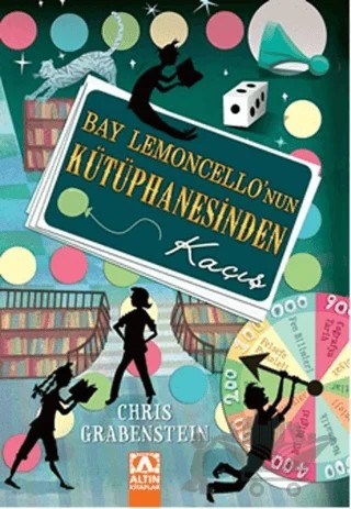 Bay Lemoncello’nun Kütüphanesinden Kaçış – Chris Grabenstein – Altın Kitaplar kitap kapağı