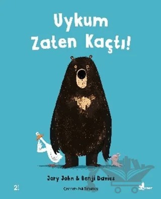 Uykum Zaten Kaçtı – Jory John, Benji Davies – Çınar Yayınları kitap kapağı