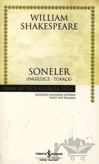 Soneler – William Shakespeare – İş Bankası Kültür Yayınları kitap kapağı