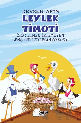 Leylek Timoti – Kevser Akın – Parya Kitap kitap kapağı