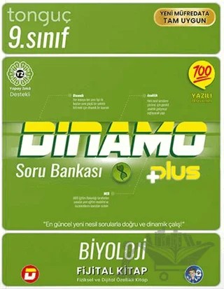9. Sınıf Dinamo Biyoloji Soru Bankası – Kolektif – Tonguç Akademi kitap kapağı