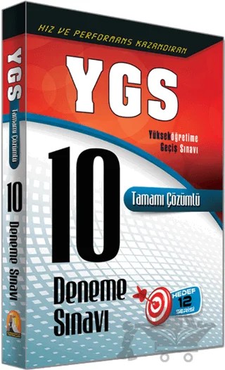 YGS Tamamı Çözümlü 10 Deneme Sınavı – Kolektif – Kapadokya Yayınları kitap kapağı
