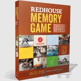 Redhouse Memory Game - Verbs – Kolektif – Redhouse Kidz Yayınları kitap kapağı