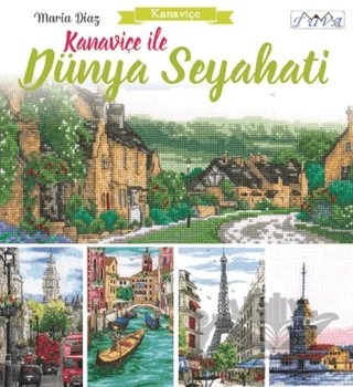 Kanaviçe ile Dünya Seyahati – Maria Diaz – Tuva Yayıncılık kitap kapağı
