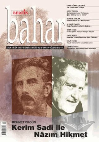Berfin Bahar Aylık Kültür, Sanat ve Edebiyat Dergisi Sayı: 174 – Berfin Bahar Dergisi kitap kapağı