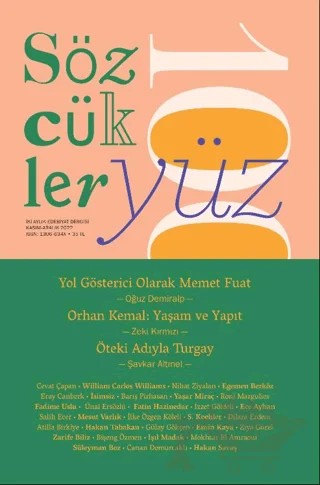 Sözcükler Dergisi Sayı: 100 Kasım-Aralık 2022 – Sözcükler Yayınları kitap kapağı