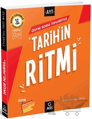 AYT Tarihin Ritmi Soru Bankası – Hüseyin İsmailoğlu – Arı Yayıncılık kitap kapağı