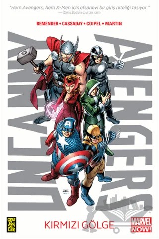 Uncanny Avengers 1 : Kırmızı Gölge – Rick Remender – Gerekli Şeyler Yayıncılık kitap kapağı
