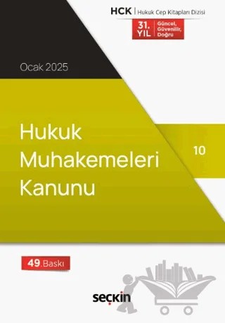 Hukuk Muhakemeleri Kanunu (Cep Kitabı) – Kollektif – Seçkin Yayıncılık kitap kapağı