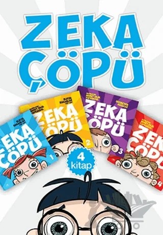 Zeka Çöpü Seti (4 Kitap) – Ahmet Bilal Yaprakdal – Uğurböceği Yayınları kitap kapağı
