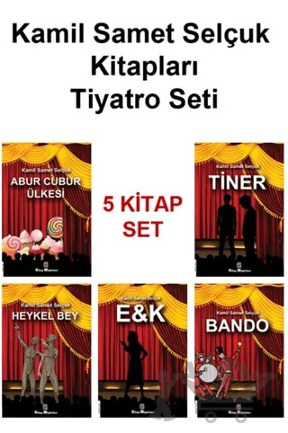 Kamil Samet Selçuk Kitapları - Tiyatro Seti (5 Kitap) – Kamil Samet Selçuk – Kitap Müptelası Yayınları kitap kapağı