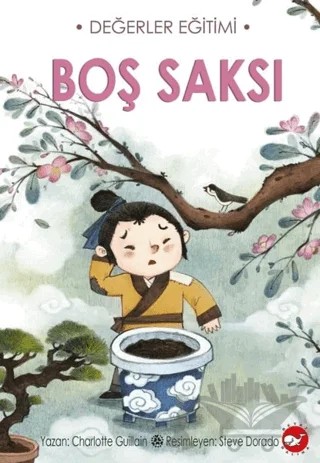 Boş Saksı – Charlotte Guillain – Beyaz Balina Yayınları kitap kapağı