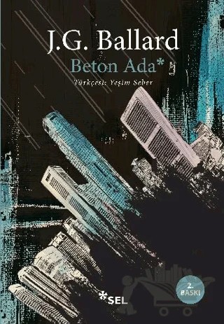 Beton Ada – J. G. Ballard – Sel Yayıncılık kitap kapağı