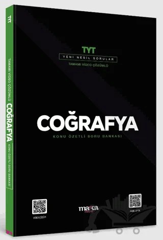 2025 TYT Coğrafya Konu Özetli Yeni Nesil Soru Bankası Tamamı Video Çözümlü – Kolektif – Marka Yayınları kitap kapağı