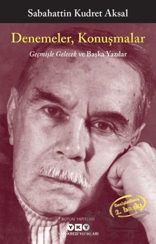 Denemeler, Konuşmalar – Sabahattin Kudret Aksal – Yapı Kredi Yayınları kitap kapağı