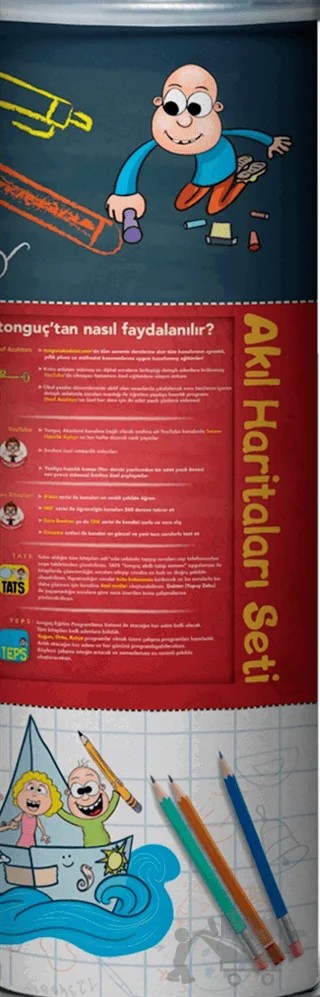 10.2 Akıl Haritaları Seti (9 Poster) – Kolektif – Tonguç Akademi kitap kapağı