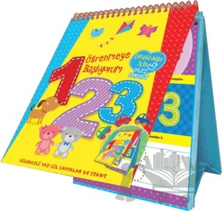 Öğrenmeye Başlıyorum – 1-2-3 (Kalemli) – Kolektif – İndigo Çocuk kitap kapağı