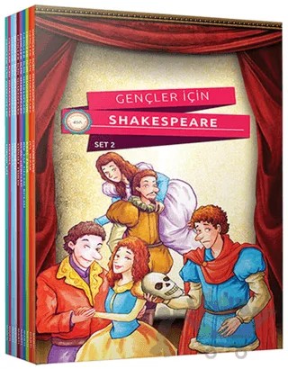 Gençler İçin Shakespeare Set 2 (10 Kitap Takım) – William Shakespeare – Martı Yayınları kitap kapağı