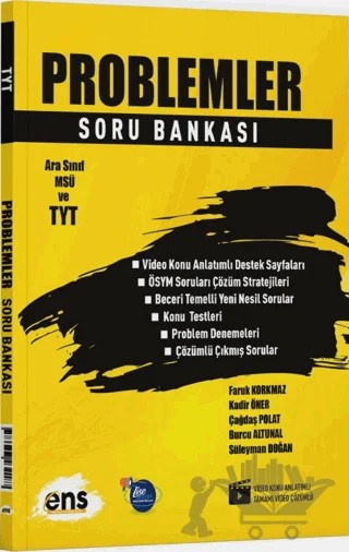 TYT Problemler Soru Bankası – Kolektif – ENS Yayınları kitap kapağı