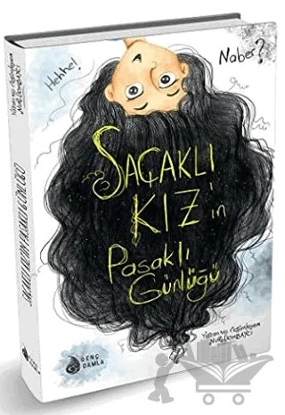 Saçaklı Kız'ın Pasaklı Günlüğü – Nur Dombaycı – Genç Damla Yayınevi kitap kapağı
