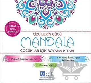 Çizgilerin Gücü - Mandala Çocuklar İçin Boyama Kitabı – Kolektif – Bulut Eğitim ve Kültür Yayınları kitap kapağı