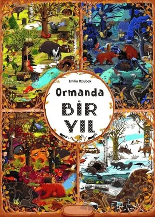 Ormanda Bir Yıl – Emilia Dziubak – Teleskop Popüler Bilim kitap kapağı