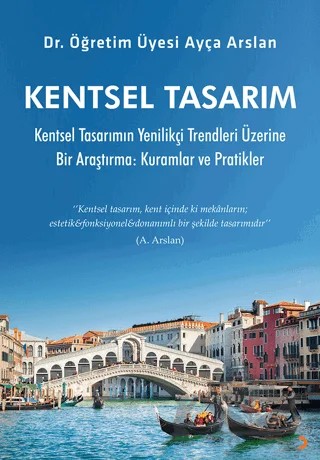 Kentsel Tasarım – Ayça Arslan – Cinius Yayınları kitap kapağı