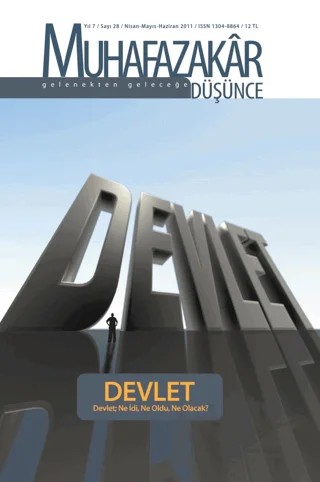 Muhafazakar Düşünce Dergisi Sayı: 28 Yıl: 7 Nisan-Mayıs-Haziran 2011 – Kadim Yayınları kitap kapağı